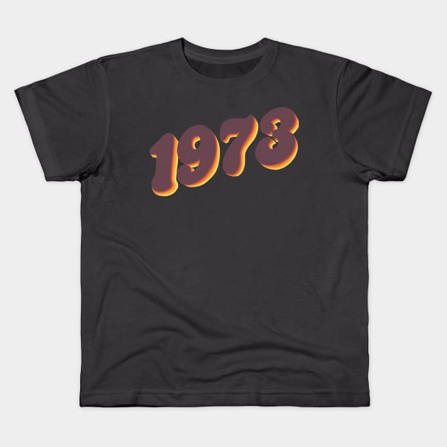 1973 Roe Kids T-Shirt by Slightly Unhinged